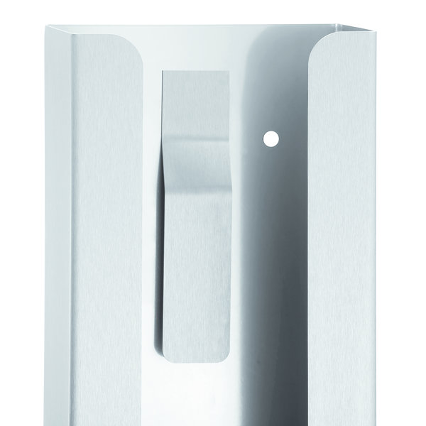 Handschoendispenser RVS K10 | Inschuiven van de verpakking | 130x80x251(h)mm