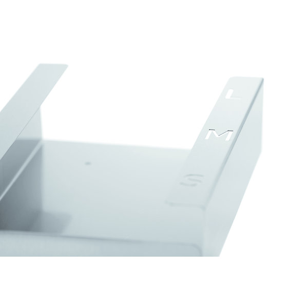 Handschoendispenser K30 RVS | Inschuiven van de verpakking | 260x95x390(h)mm