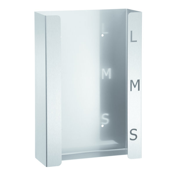 Handschoendispenser K30 RVS | Inschuiven van de verpakking | 260x95x390(h)mm