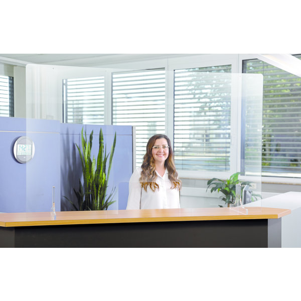 Hygiënische bescherming 1500PGLD | 5mm dikte | 1500x300x900(h)mm