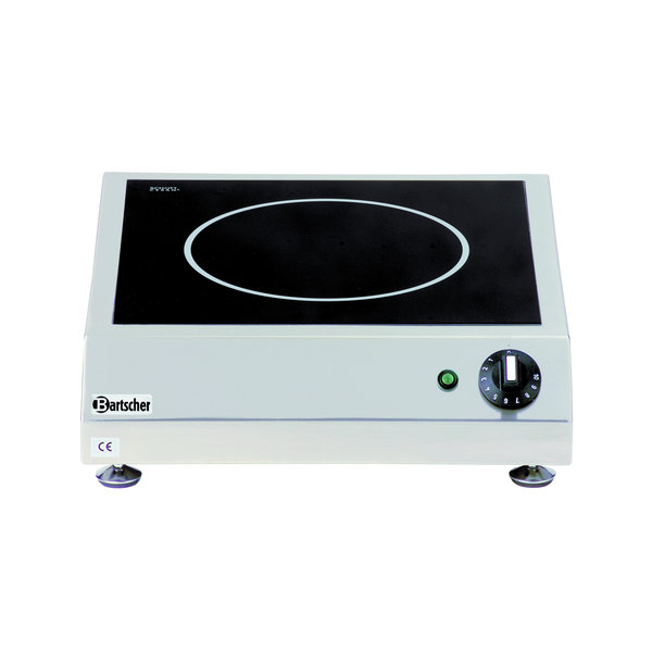 Kookplaat | Elektrisch | 1K3000 GL | 1 Kookpit | 3kW | 400x455x120(h)mm