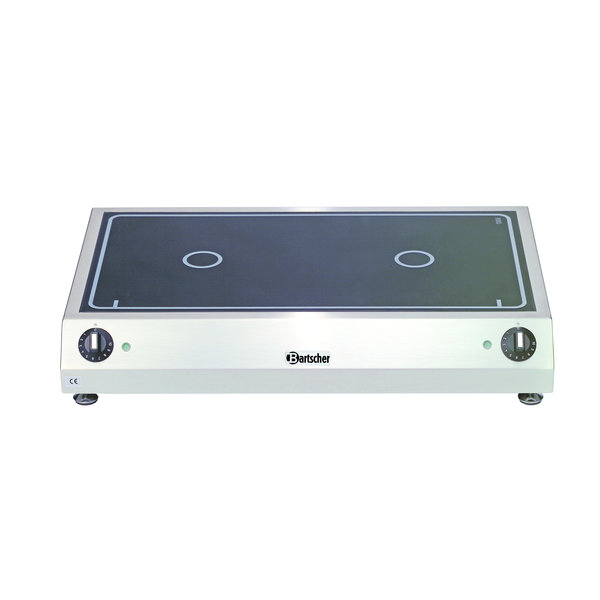 Kookplaat | Elektrisch | 2K6000 GLN | 2 Kookpitten | 6kW | 700x455x120(h)mm