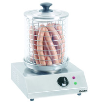 Bartscher Hotdogkoker | Hoekig | Elektrisch | 230V | 280x280x355(h)mm 