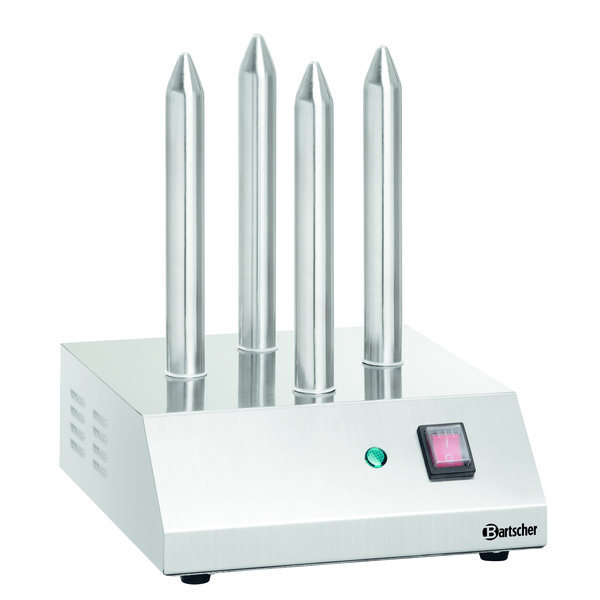 Hotdogspiestoaster T4 | Elektrisch | 230V | Cap. 4 Stuks | 240x280x310(h)mm
