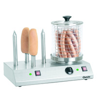 Bartscher Hotdog koker elektrisch | 230V | Cap. toaststangen 4 | 500x285x390(h)mm Bartscher Hotdog koker elektrisch | 230V | Cap. toaststangen 4 | 500x285x390(h)mm