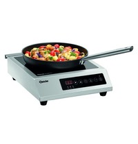 Bartscher Inductiekookplaat IK 30TCS-1 | Digitale bediening | 3 kW/h | 330x420x105(h)mm Bartscher Inductiekookplaat IK 30TCS-1 | Digitale bediening | 3 kW/h | 330x420x105(h)mm