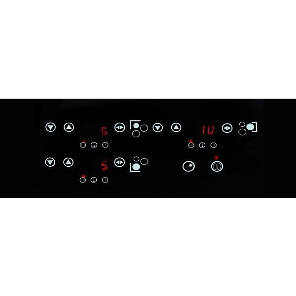 Inductiekookplaat IK 3342 | 3.4kW | Digitaal Display | 510x485x65(h)mm