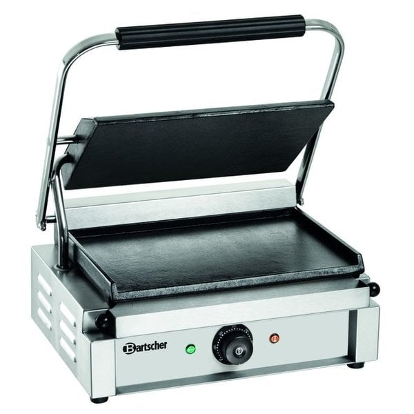 Contact/Paninigrill 1G | Glad | 2.2kW | Grillplaten Gietijzer/Geëmailleerd | 410x400x200(h)mm