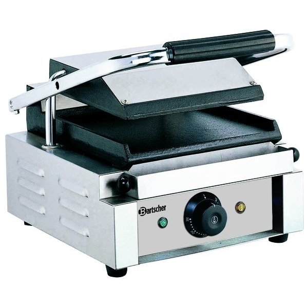 Contactgrill 1800 1G | Glad | 1.8kW | Grillplaat Gietijzer/Geëmailleerd | 290x395x210(h)mm