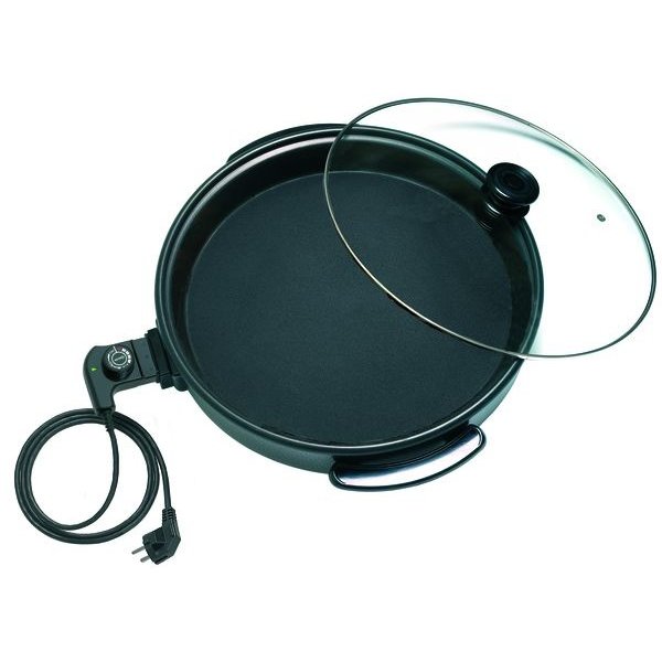 Multipan | Zwart | Rond | 4L | 1.5kW | 510x495x165(h)mm