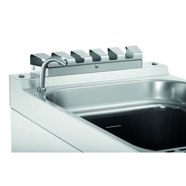 Pastakoker elektrisch op onderstel 24L | Ingebouwde aftapkraan | 7kW | 400x700x850(h)mm