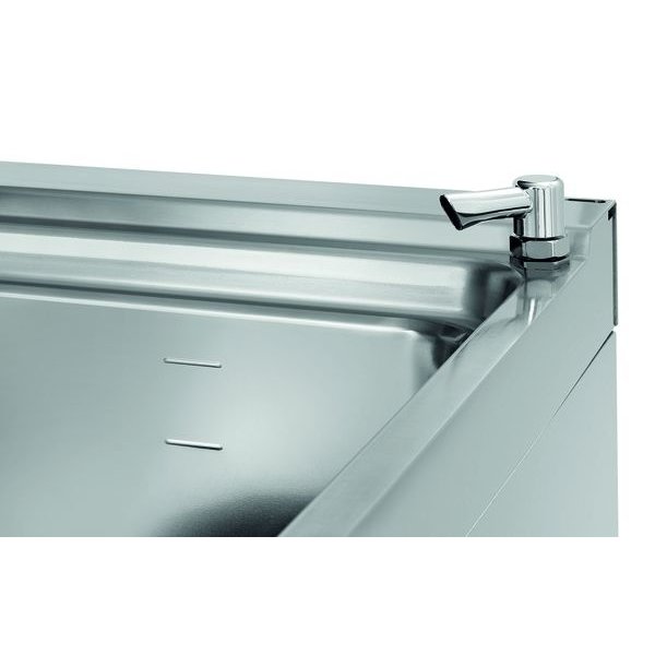 Pastakoker elektrisch op onderstel 40L | Ingebouwde aftapkraan | 9.6kW | 400x900x900(h)mm