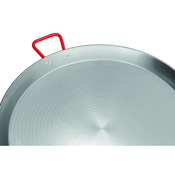Paella-pan staal/gepolijst STP | 1005x810x73(h)mm