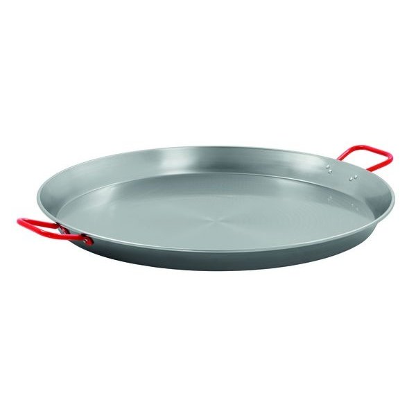 Paella-pan staal/gepolijst STP | 1005x810x73(h)mm