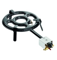 Bartscher Paella gasbrander 2K300 | Staal | 330x605x135(h)mm
