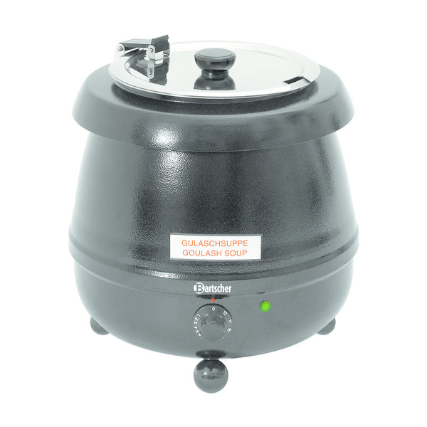 Soepketel | Zwart | 9L | 230V | 345x345x360(h)mm