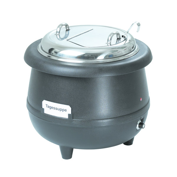 Soeppan | Gourmet | Zwart | 10L | 230V | 390x390x380(h)mm