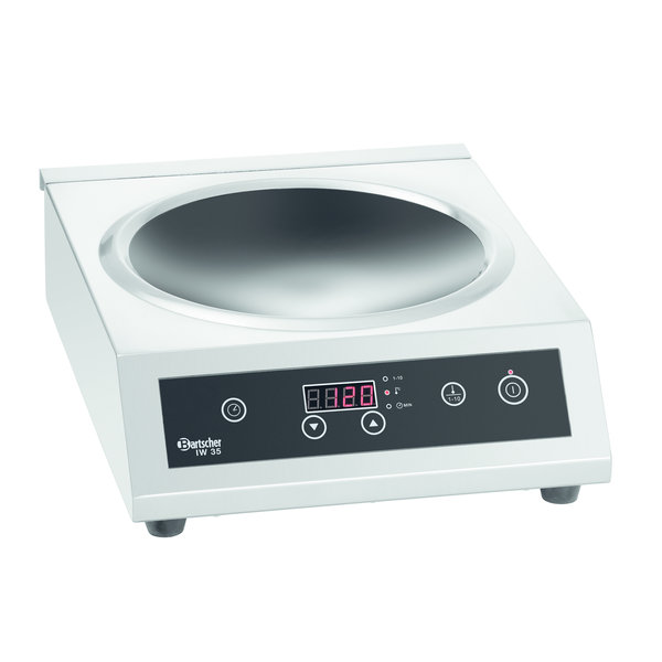 Inductiewok | IW 35 | 1 Brander | 3.5kW | 340x440x125(h)mm