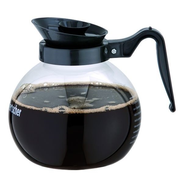 Koffiekan van glas/kunststof 1,8L | 160x200x178(h)mm