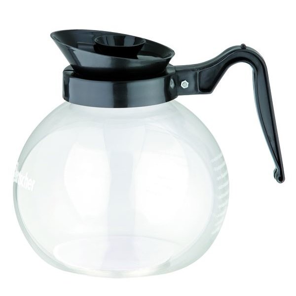Koffiekan van glas/kunststof 1,8L | 160x200x178(h)mm
