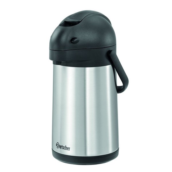 Pompkan geïsoleerd zilver/zwart | 1,9 liter | 150x200x335(h)mm