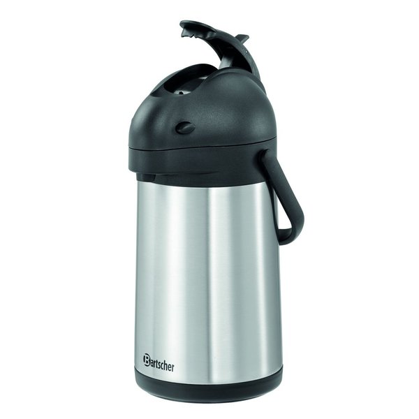 Pompkan geïsoleerd zilver/zwart | 1,9 liter | 150x200x335(h)mm