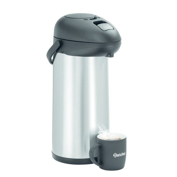 Pompkan geïsoleerd zilver/zwart | 5 liter | 181x245x428(h)mm