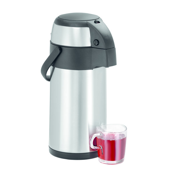 Pompkan geïsoleerd zilver/zwart | 3 liter | 170x170x375(h)mm