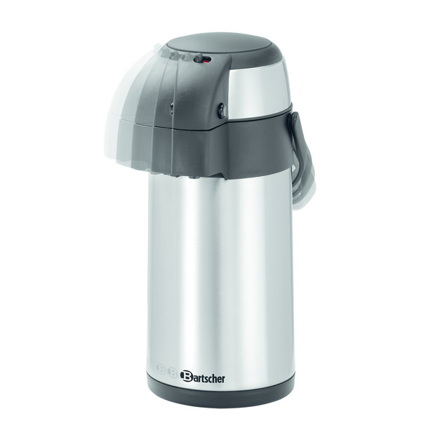 Pompkan geïsoleerd zilver/zwart | 3 liter | 170x170x375(h)mm