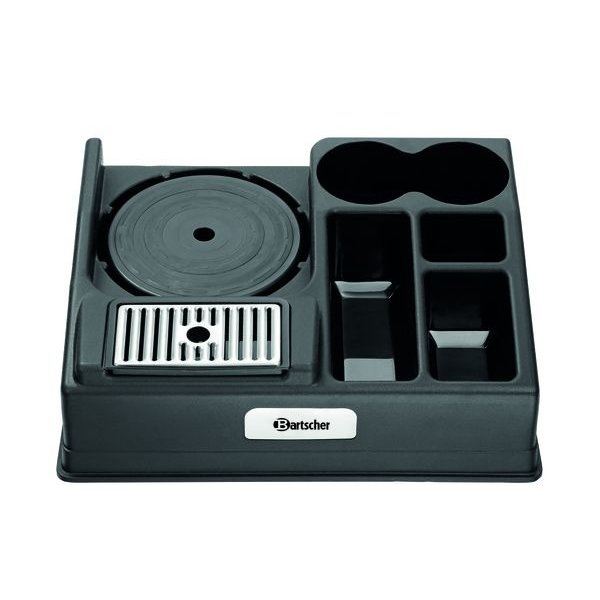 Koffiestation kunststof  1190 | 5 vakken | 440x340x145(h)mm