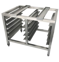 Bertrand Onderstel regelbaar voor oven | 900x700x750(h)mm