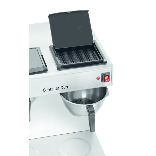 Koffiemachine Contessa Duo | 2x 2L | 2x 1.4kW | 430x400x520(h)mm