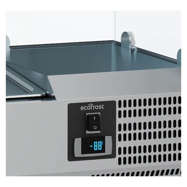 Opzetkoelvitrine | 5x 1/4 GN | +2°C/+8°C | 1200x335x435(h)mm