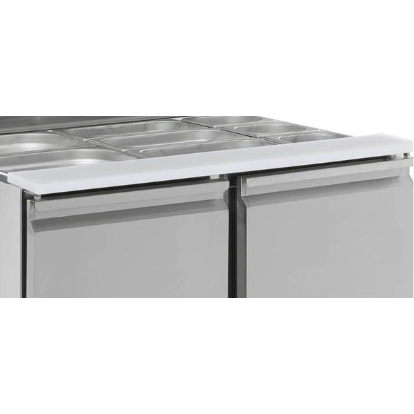 Saladette RVS 240L | 2 deurs | 2x 1/1 GN | Statisch | 900x700x876(h)mm