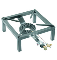 Bartscher Gas Kooktoestel | Zwart | 1K750 | 1 Brander | 7.5kW | 398x570x170(h)mm