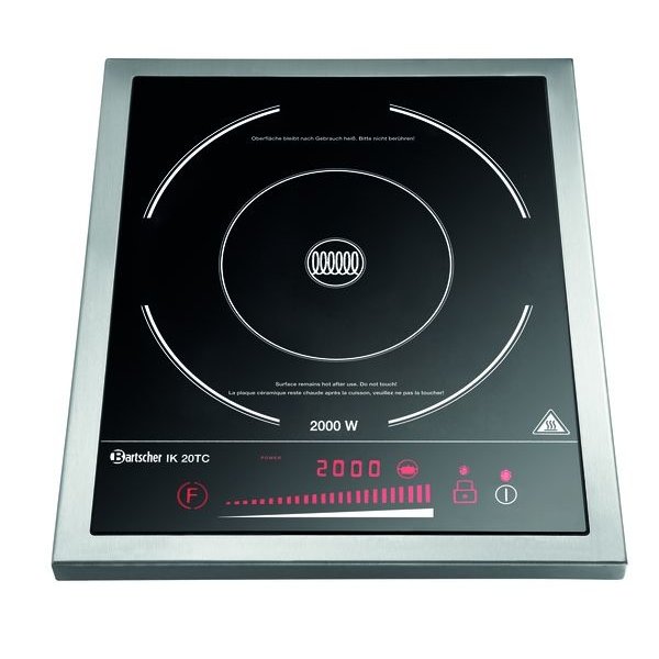 Inductiekookplaat | Elektrisch | IK 20TC | 1 Kookpit | 2kW | 330x400x63(h)mm