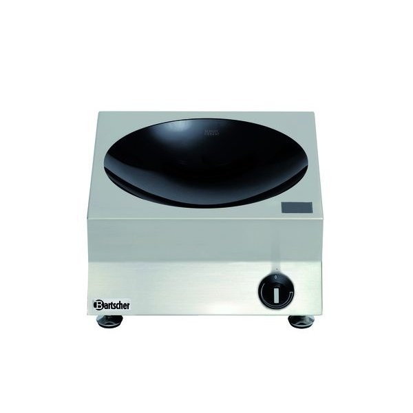 Inductiewok | Elektrisch | 1 Brander | 3kW | 330x380x180(h)mm