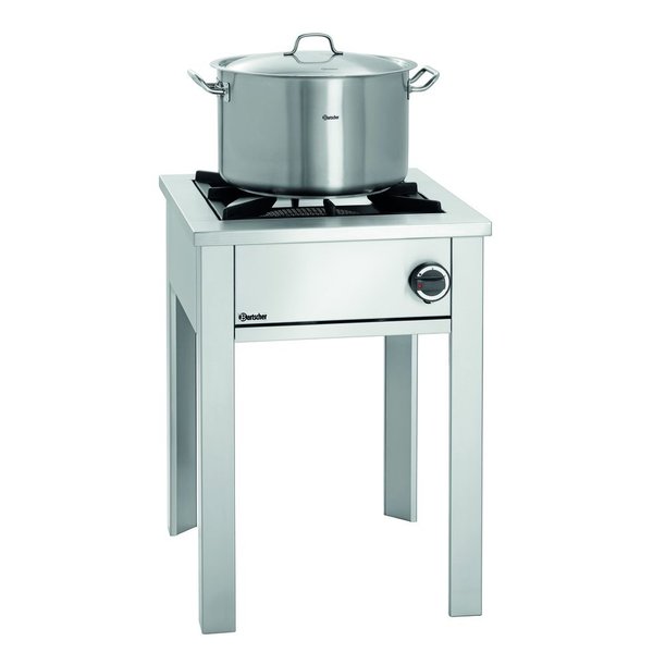 Wokbrander | Gas | G-WB 1K1250 XL | 12.5kW | Gietijzeren Frame | 590x680x820(h)mm