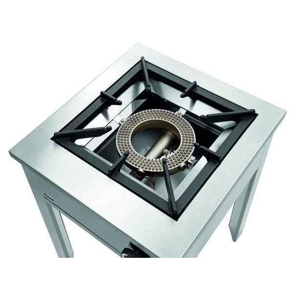 Wokbrander | Gas | G-WB 1K1250 XL | 12.5kW | Gietijzeren Frame | 590x680x820(h)mm