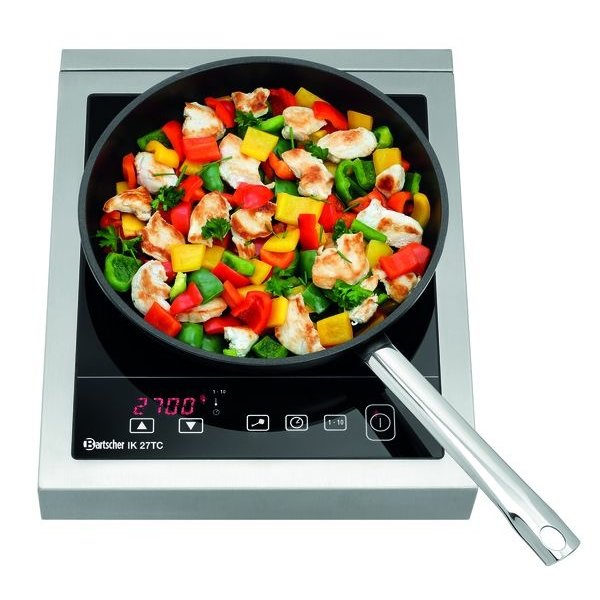 Inductiekookplaat | Elektrisch | IK 27TC | 2.7kW | Kookplaat Glas | 340x425x75(h)mm