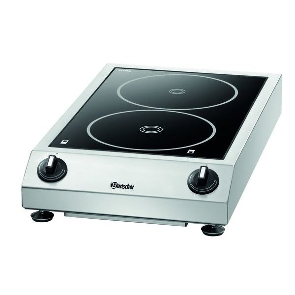 Inductiekookplaat | Elektrisch | ITH 35ZS-210 | 3.5kW | 2 Kookpitten | 340x590x110(h)mm