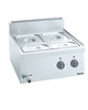 Bartscher Bain Marie | Elektrisch | 2.8kW | 1x 1/1 + 2x 1/4 GN | Met Aftapkraan | 600x600x290(h)mm 