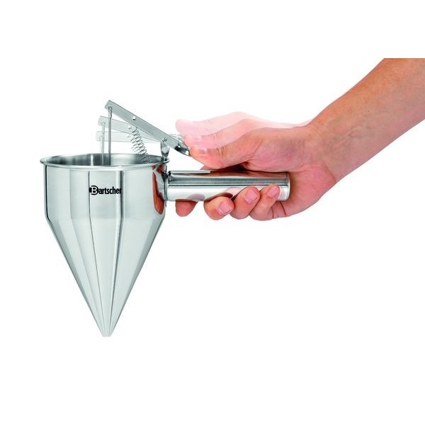 Deegdoseerder RVS 800ml | 140x260x241(h)mm