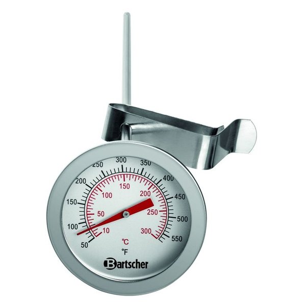 Thermometer A3000 TP RVS | 1 verstelbare houderclip | 50x50x320(h)mm