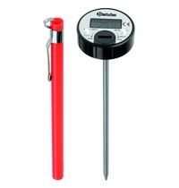Bartscher Thermometer D3000 KTP RVS/Kunststof | Incl. beschermingskap & 1 batterij | 34x34x160(h)mm Bartscher Thermometer D3000 KTP RVS/Kunststof | Incl. beschermingskap & 1 batterij | 34x34x160(h)mm