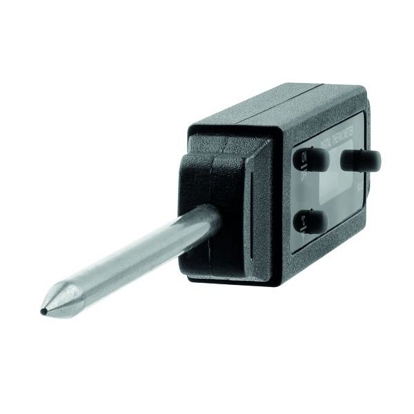 Thermometer D 1500 KTP kunststof | Incl. beschermingskap & 1 batterij | 151x15x20(h)mm