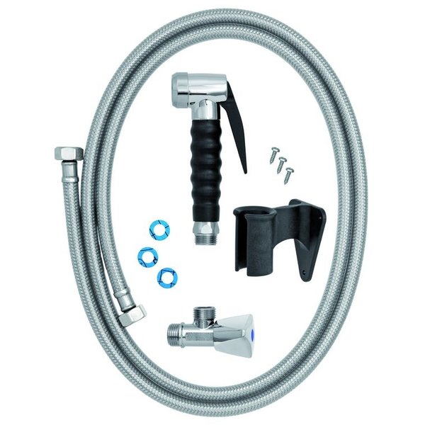Handdouche combi steamer kunststof/metaal | 2 meter slang | 2160x75x30(h)mm