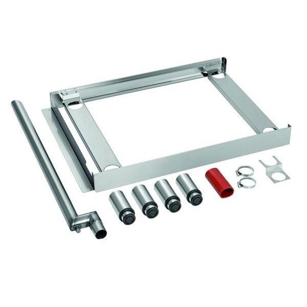 Aansluitkit compact RVS | 6x 1/1 GN of 10 x 1/1 GN | 525x735x75(h)mm