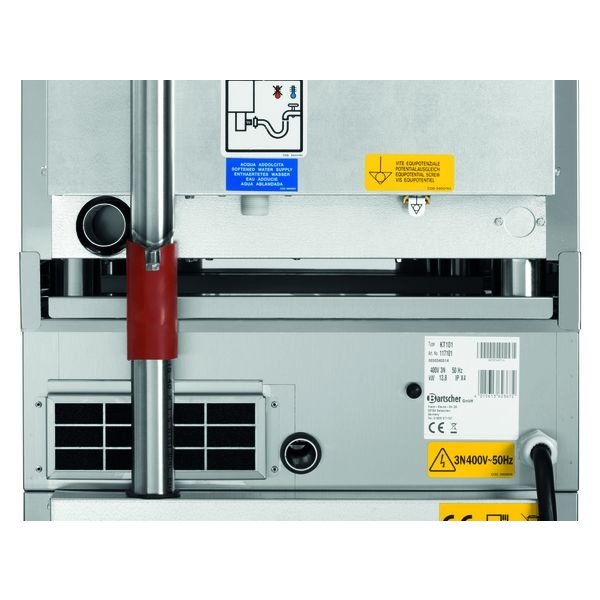 Aansluitkit compact RVS | 6x 1/1 GN of 10 x 1/1 GN | 525x735x75(h)mm