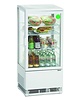 Bartscher Koelvitrine | 78L | Wit | +2°C/+12°C | 4 Niveaus | 435x385x960(h)mm 